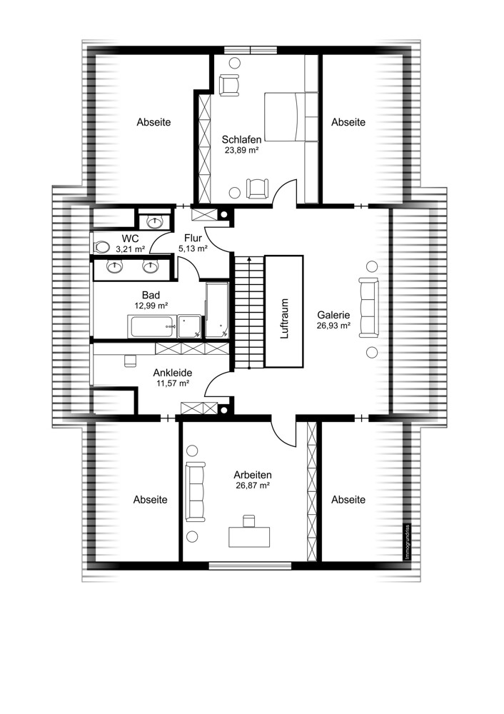 Grundriss_OG Villa Pinneberg
