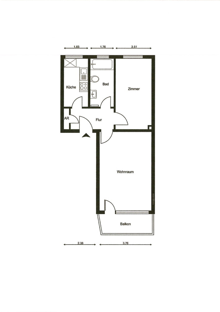  Etagenwohnung Wedel
