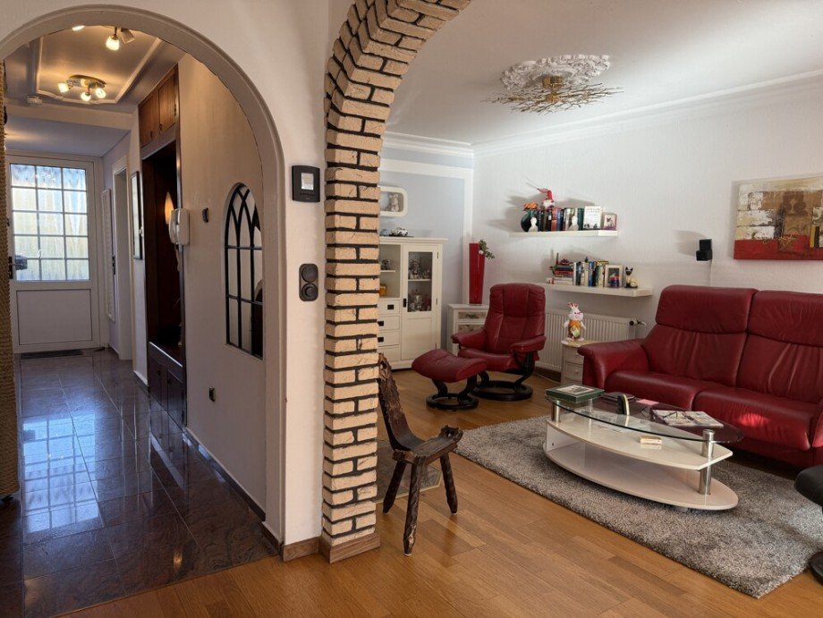 Wohnzimmer Flur Reihenmittelhaus Hamburg