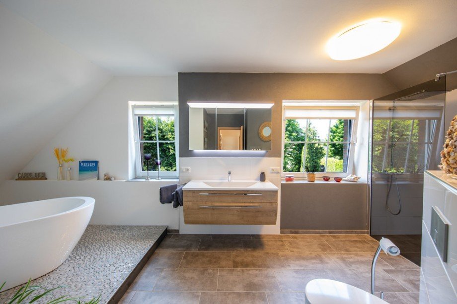 Wellness-Bad Einfamilienhaus Lutzhorn