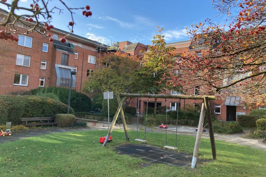 Hausansicht Innenhof Etagenwohnung Hamburg / Ottensen