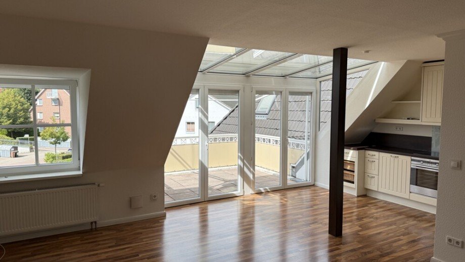 K�che mit Balkon Etagenwohnung Schenefeld