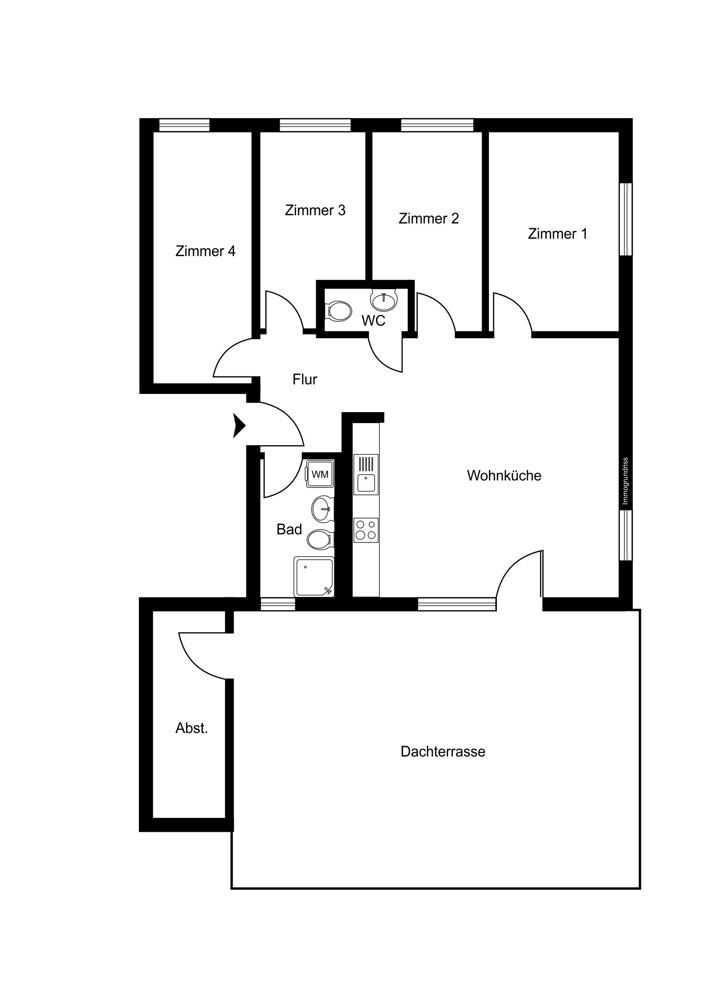  Dachgeschosswohnung Pinneberg