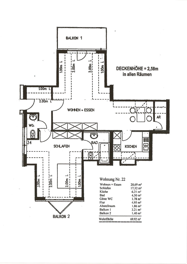 Grundriss Etagenwohnung Schenefeld