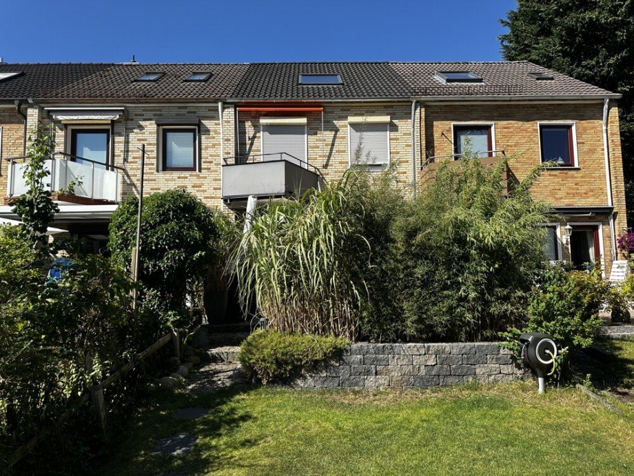 Gartenansicht Reihenmittelhaus Schenefeld