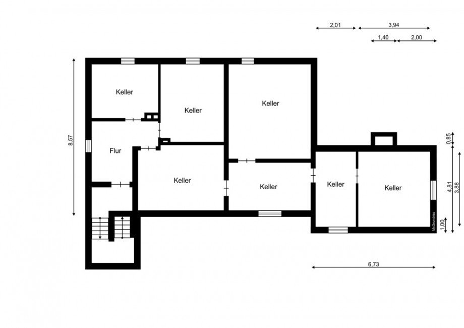 Keller Einfamilienhaus Hamburg / Lurup