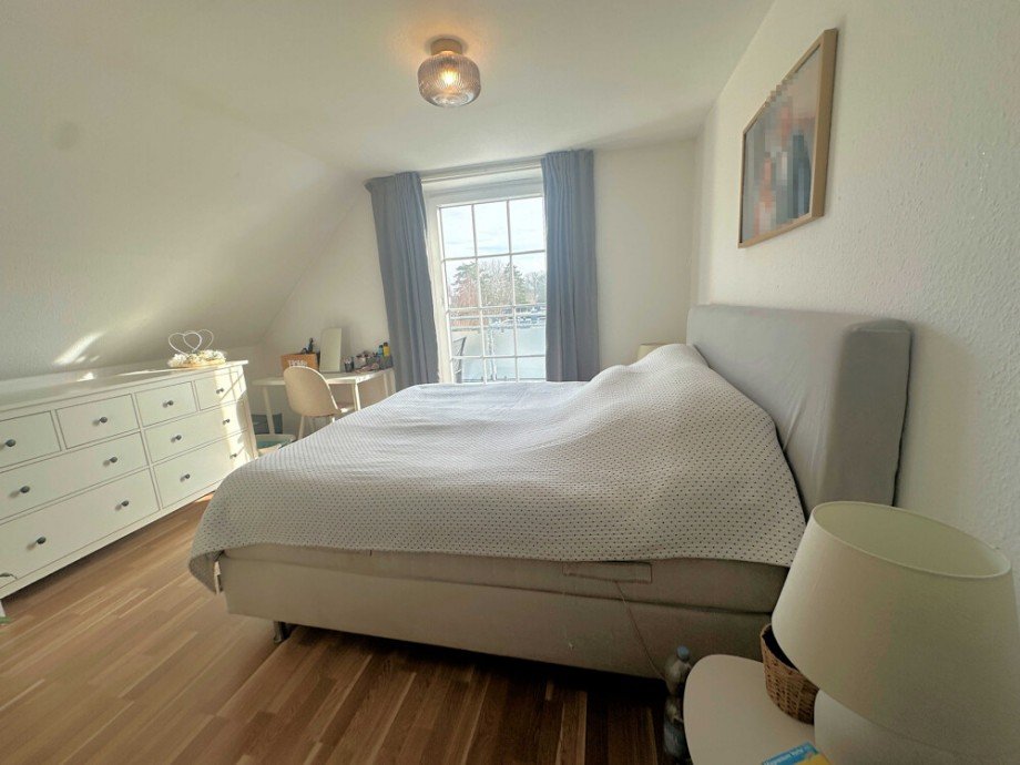 Schlafzimmer Dachgeschosswohnung Schenefeld