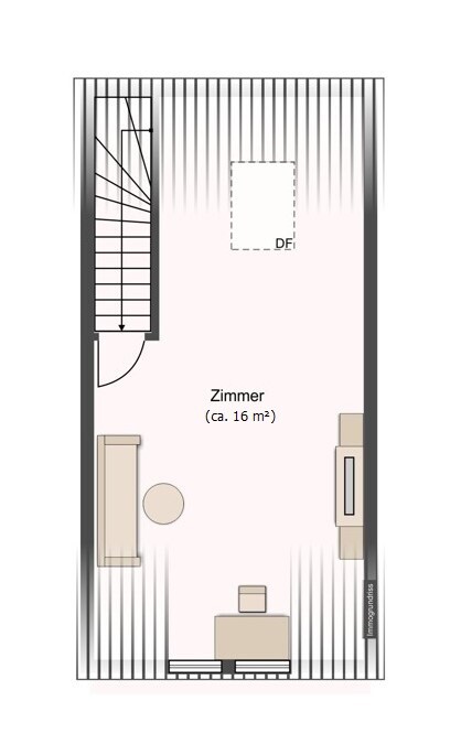 Dachgeschoss Reihenmittelhaus Schenefeld