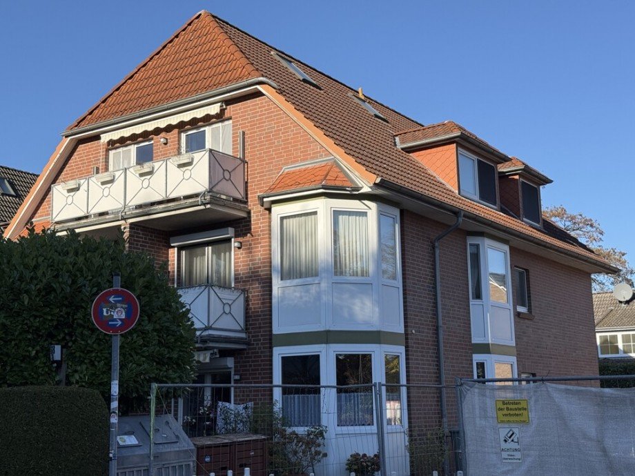 Hausansicht Erdgeschosswohnung Hamburg