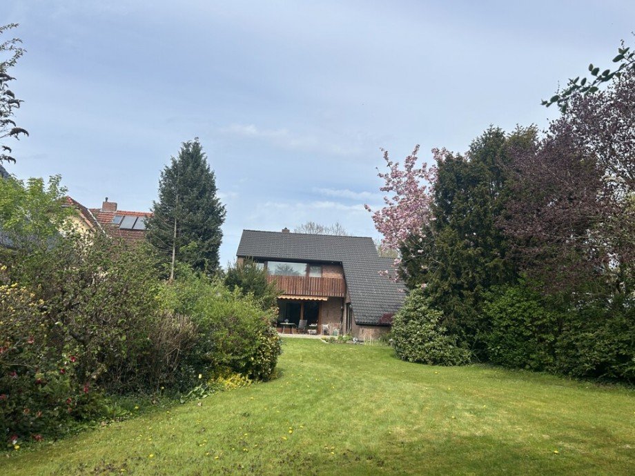 Ansicht hinten Einfamilienhaus Prisdorf