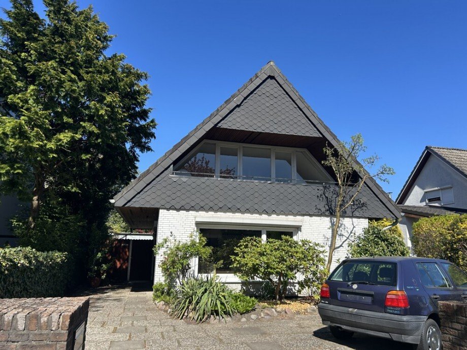 Frontansicht Einfamilienhaus Schenefeld