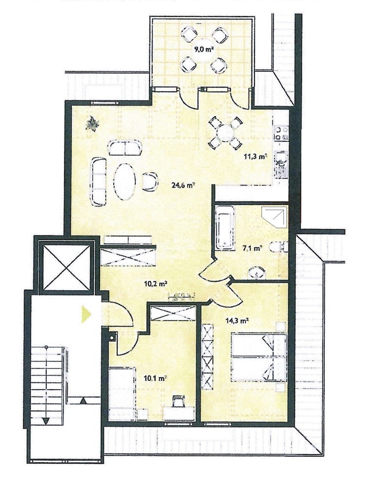  Etagenwohnung Schenefeld