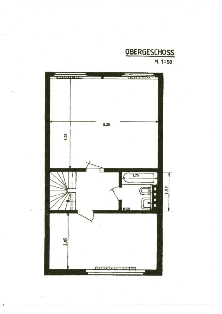 Grundriss OG Reihenendhaus Schenefeld