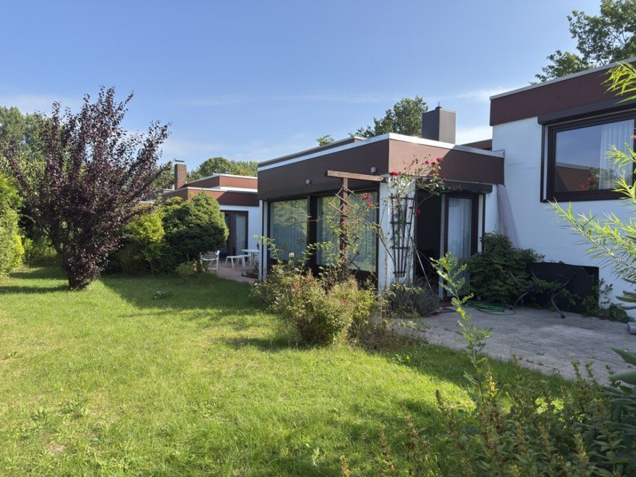 Gartenansicht Bungalow Schenefeld