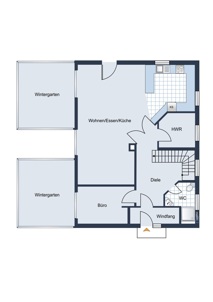 Grundriss Erdgeschoss Einfamilienhaus Appen