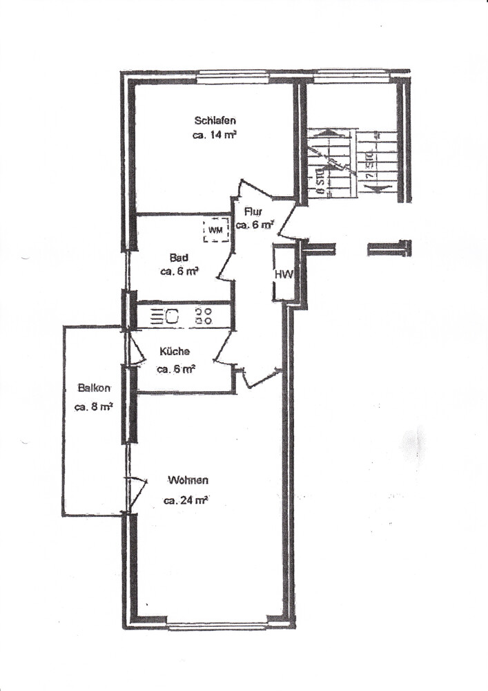  Etagenwohnung Hamburg