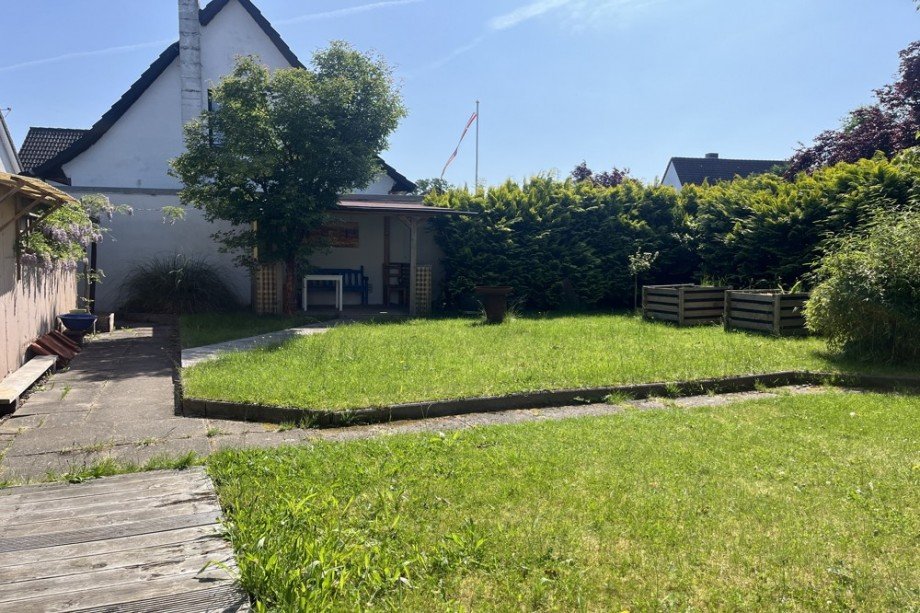 Garten mit Freisitz Einfamilienhaus Schenefeld