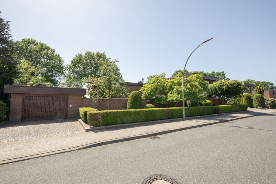 Ansicht Stra�e Einfamilienhaus Elmshorn