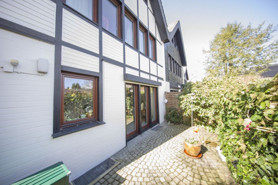 Seitl. Terrasse Reihenendhaus Hamburg