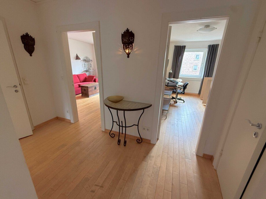 Blick in die Zimmer Etagenwohnung Hamburg