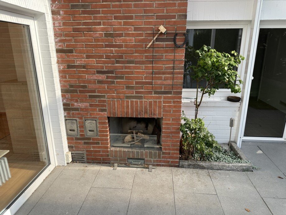 Au�enkamin Bungalow Schenefeld