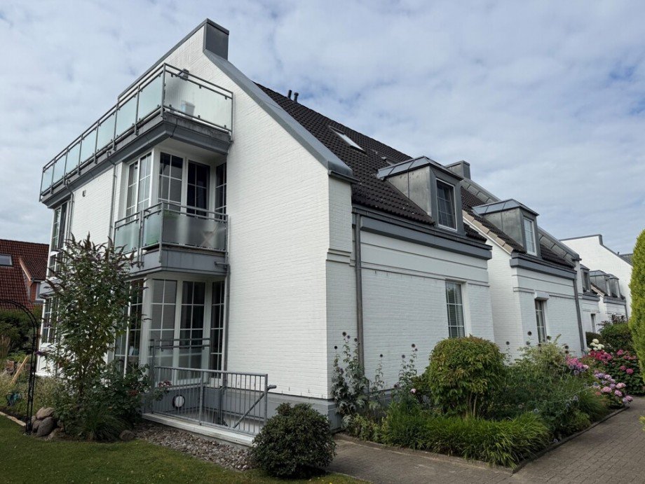 R�ckansicht Dachgeschosswohnung Schenefeld