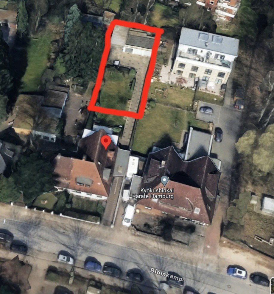Luftbild 1 Wohngrundst�ck Hamburg / Osdorf