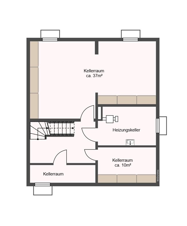 Kellergeschoss Einfamilienhaus Halstenbek