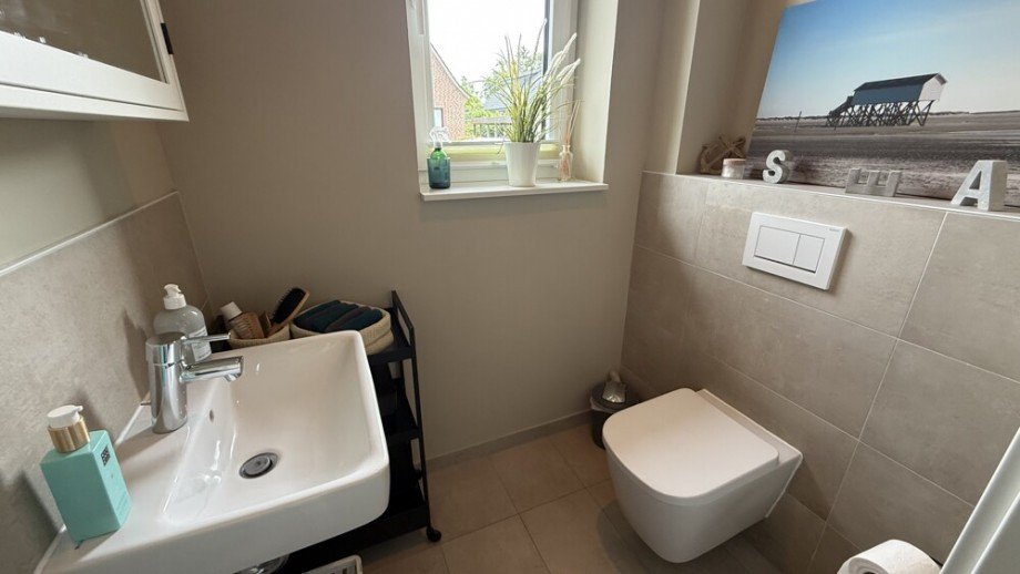 G�ste-WC Reihenhaus Rellingen