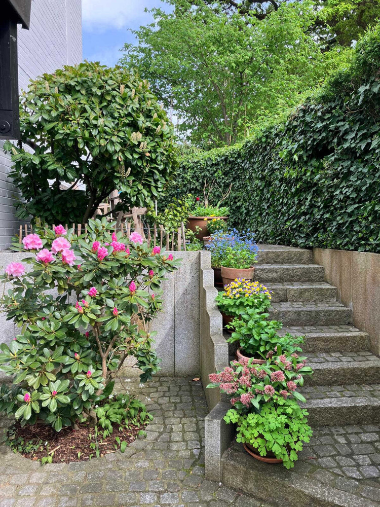 Hauszugang Reihenendhaus Hamburg