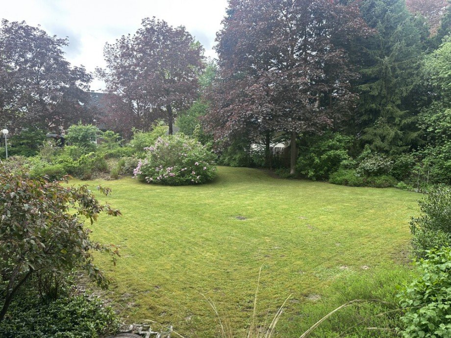 Blick in den Garten Erdgeschosswohnung Pinneberg