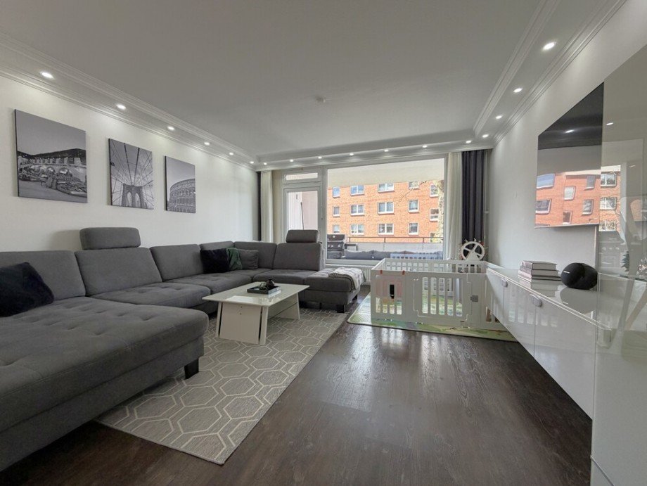 Wohnzimmer Etagenwohnung Schenefeld