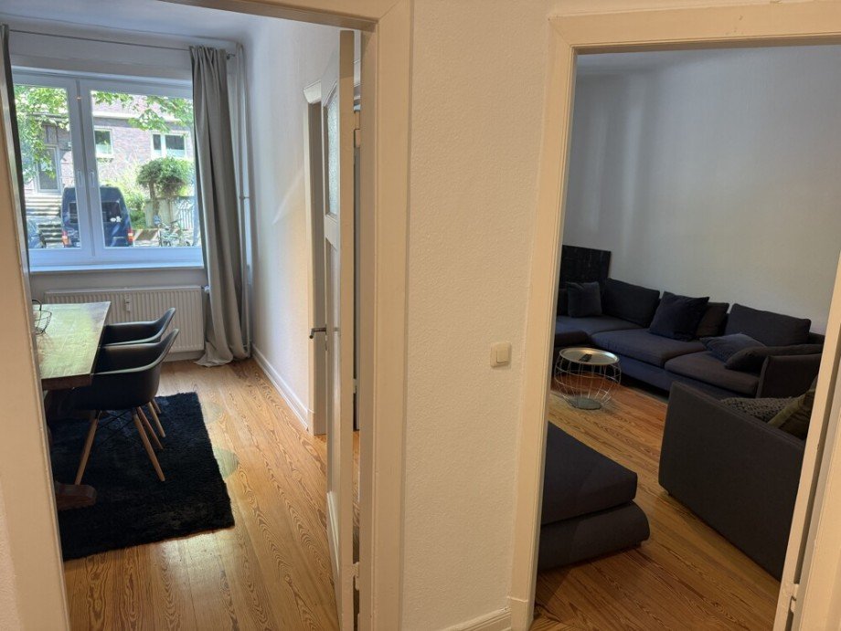 Blick Etagenwohnung Hamburg