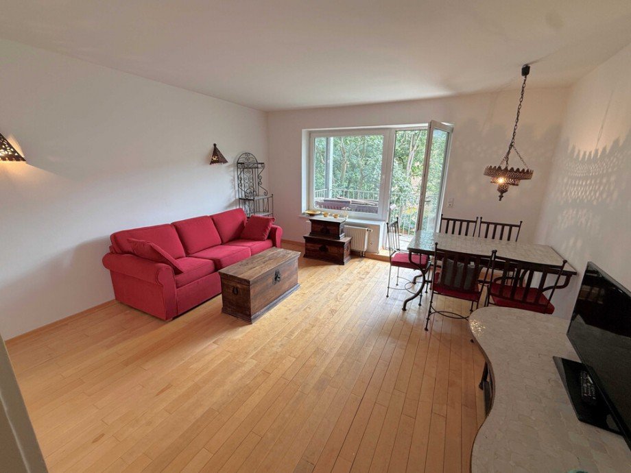 Wohnzimmer Etagenwohnung Hamburg