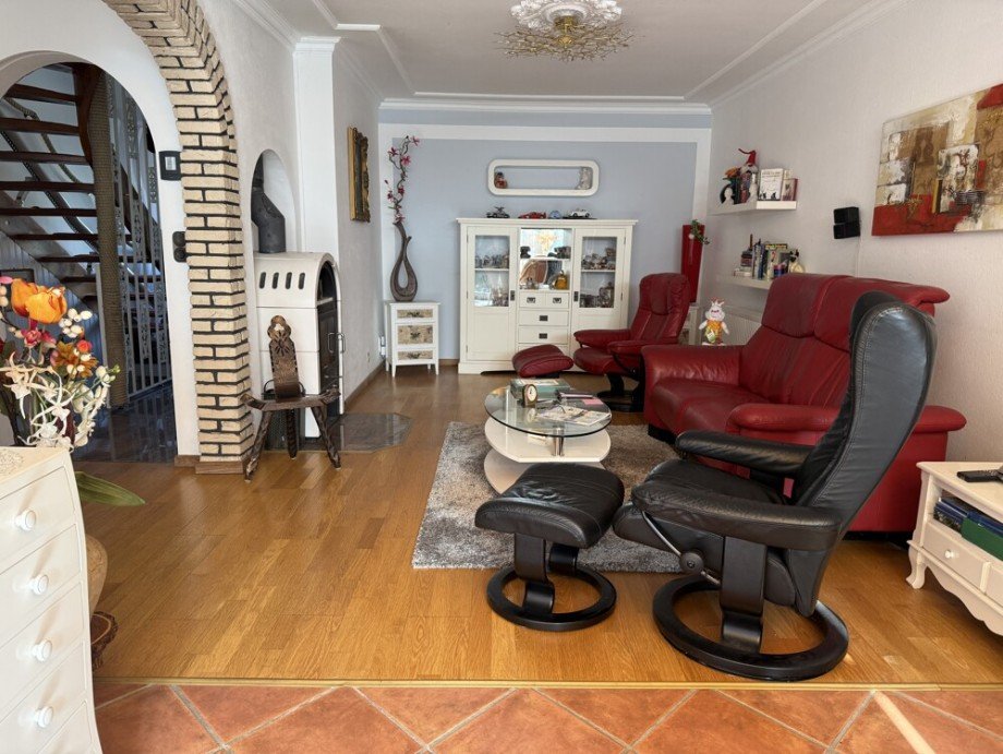 Wohnzimmer Reihenmittelhaus Hamburg