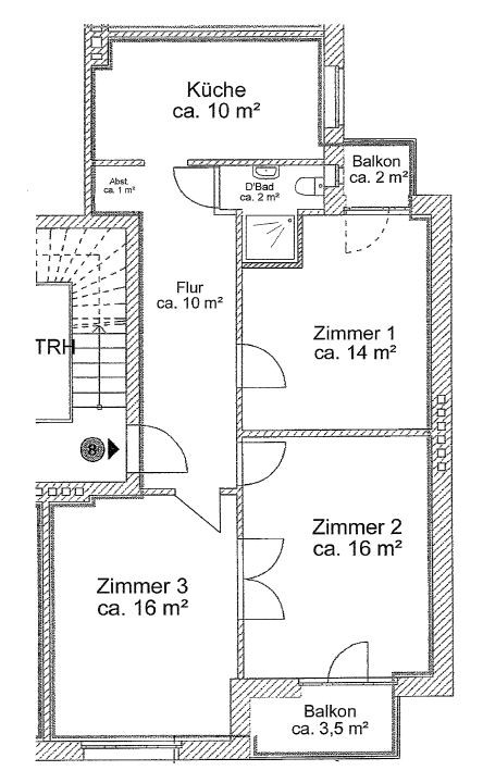  Etagenwohnung Hamburg