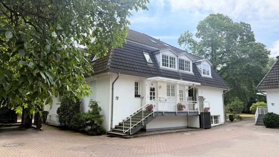 Hauszugang Maisonettewohnung Hamburg