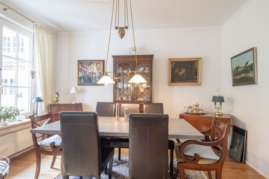 Esszimmer Maisonettewohnung Hamburg