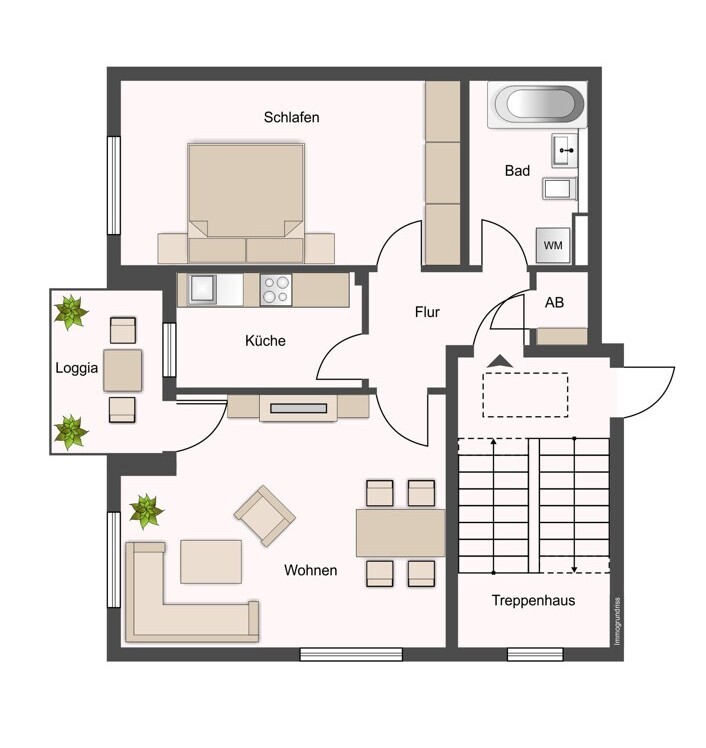  Etagenwohnung Hamburg
