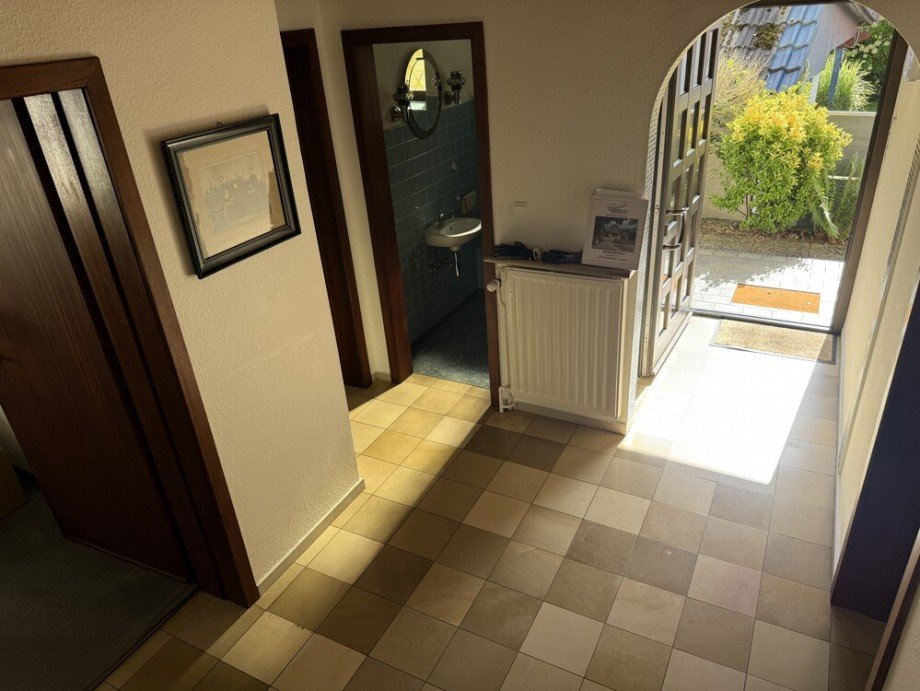 Blick in Diele Einfamilienhaus Hamburg