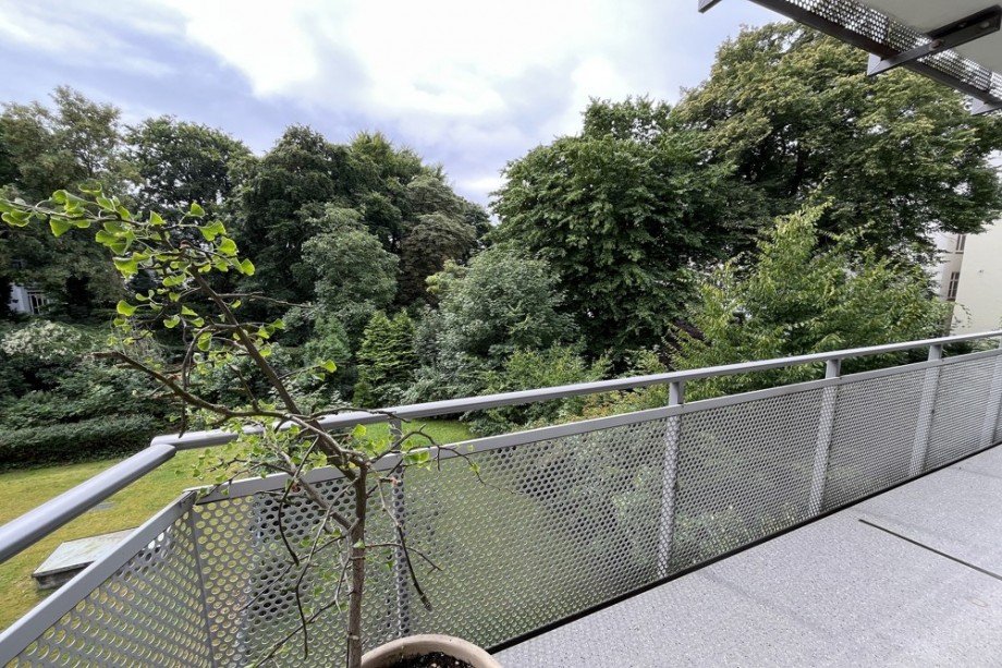 Balkon Etagenwohnung Hamburg Harvestehude