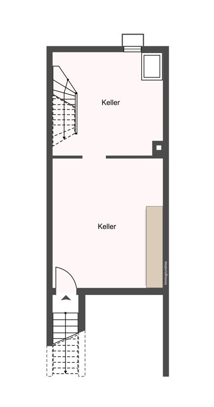 Kellergeschoss Reihenmittelhaus Schenefeld