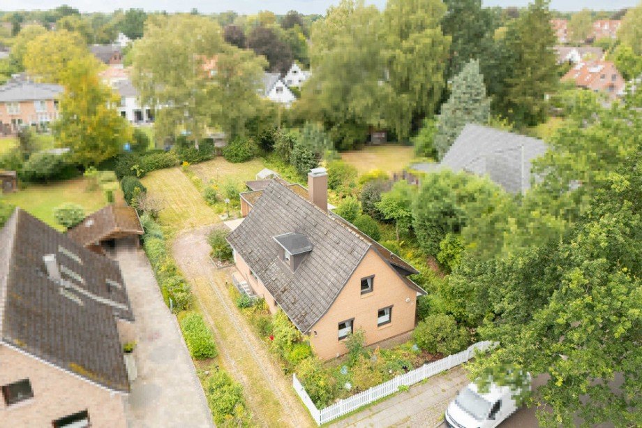 Luftaufnahme Einfamilienhaus Hamburg