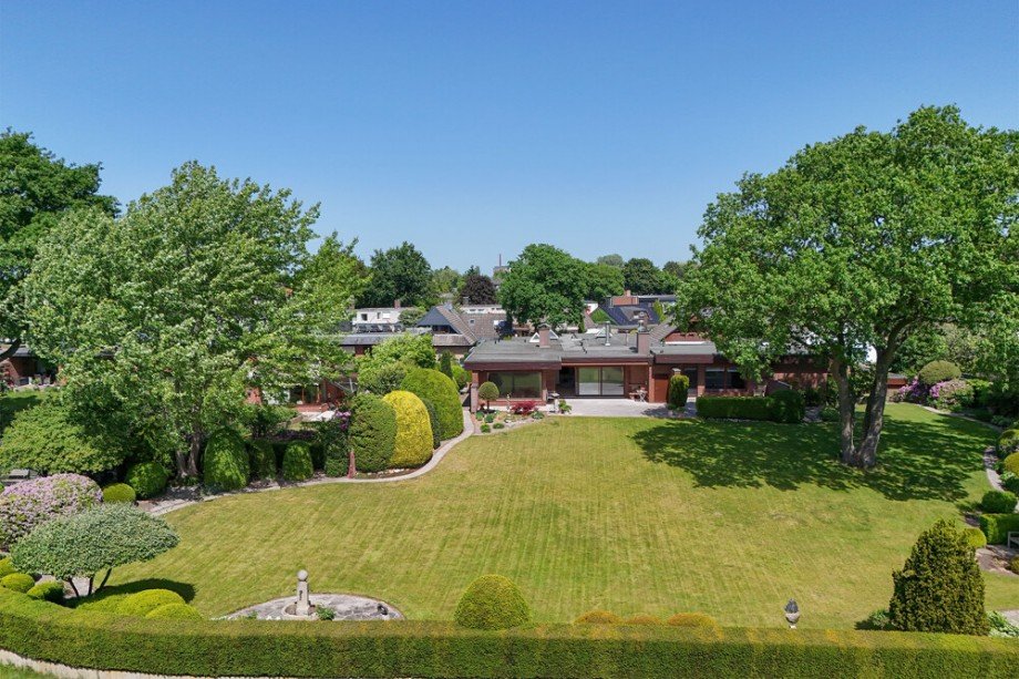 Vogelperspektive Einfamilienhaus Elmshorn