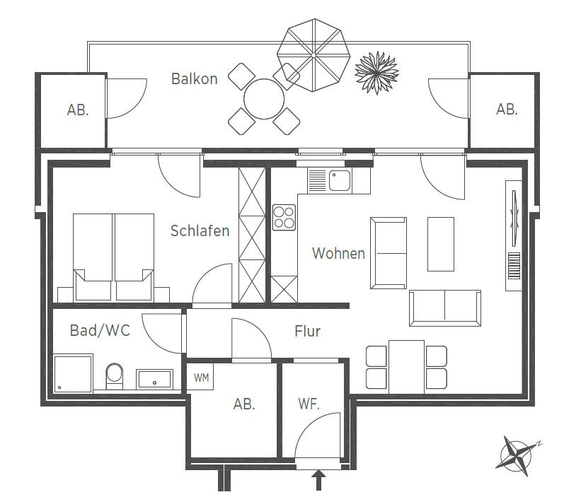  Etagenwohnung Hamburg