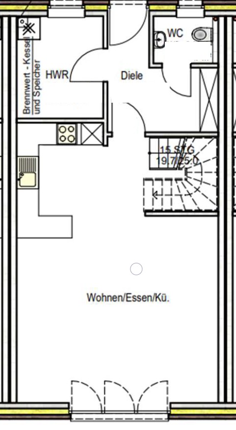 EG Reihenhaus Rellingen