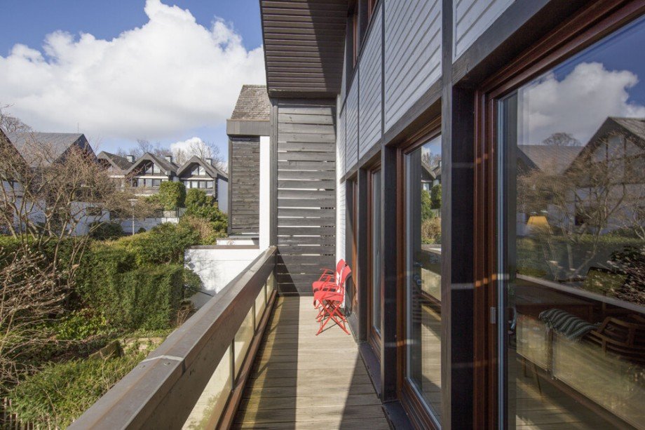 Balkon Reihenendhaus Hamburg