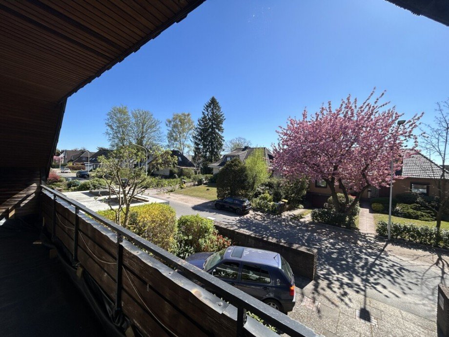Balkon Ausblick Einfamilienhaus Schenefeld