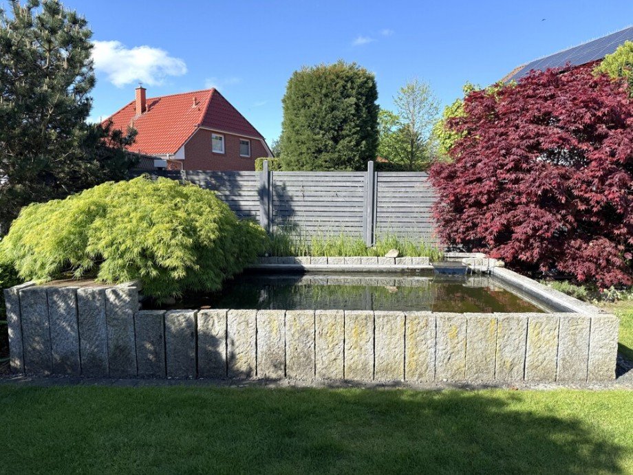 Teich Einfamilienhaus Appen