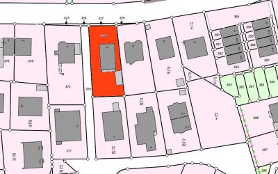 Baugrundstück für ein 2 1/2 – geschossiges Mehrfamilienhaus